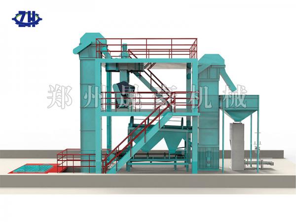 复合肥对辊挤压造粒生产线