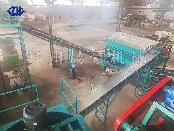 对辊挤压造粒生产线