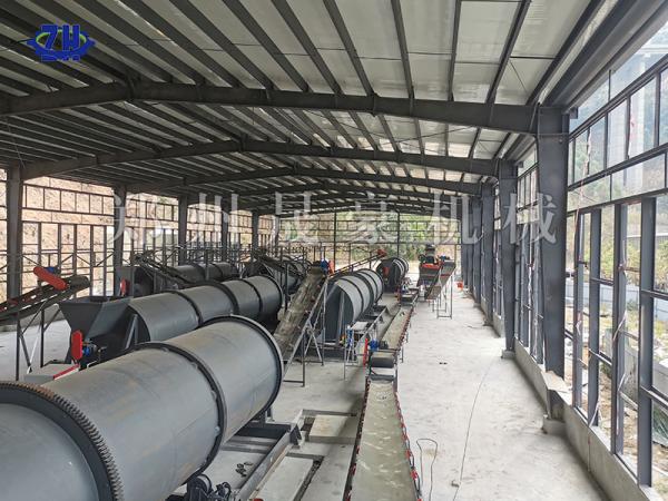 滚筒烘干机污泥处理项目