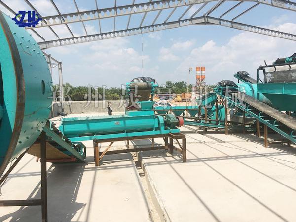 转鼓复合肥生产线