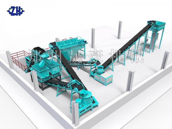 猪粪有机肥生产线大概流程