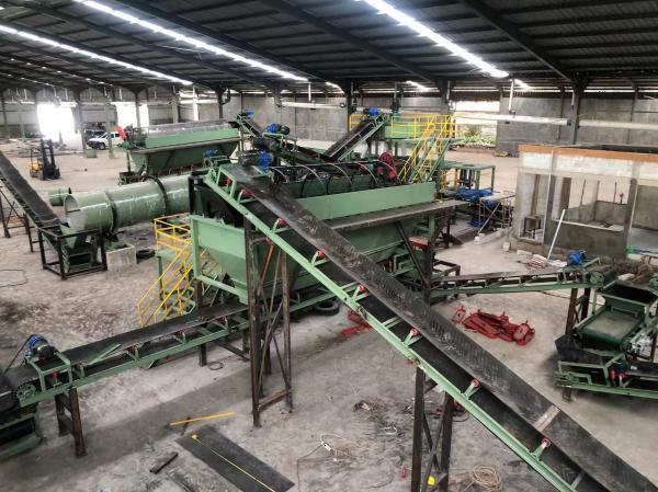 粪便有机肥生产线设备整体工艺流程细节