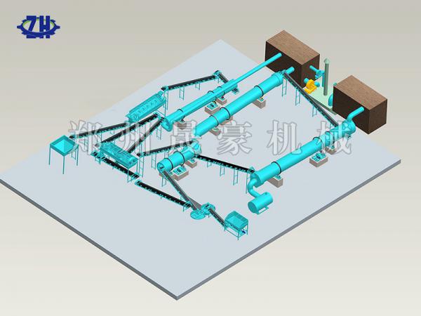 小型有机肥生产线设备的具体配置