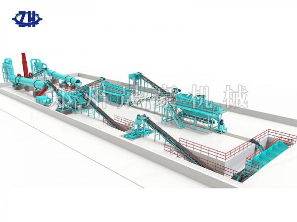 有机肥生产线整体流程介绍